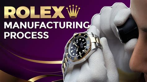 rolex manufacturing process|are rolex watches handmade.